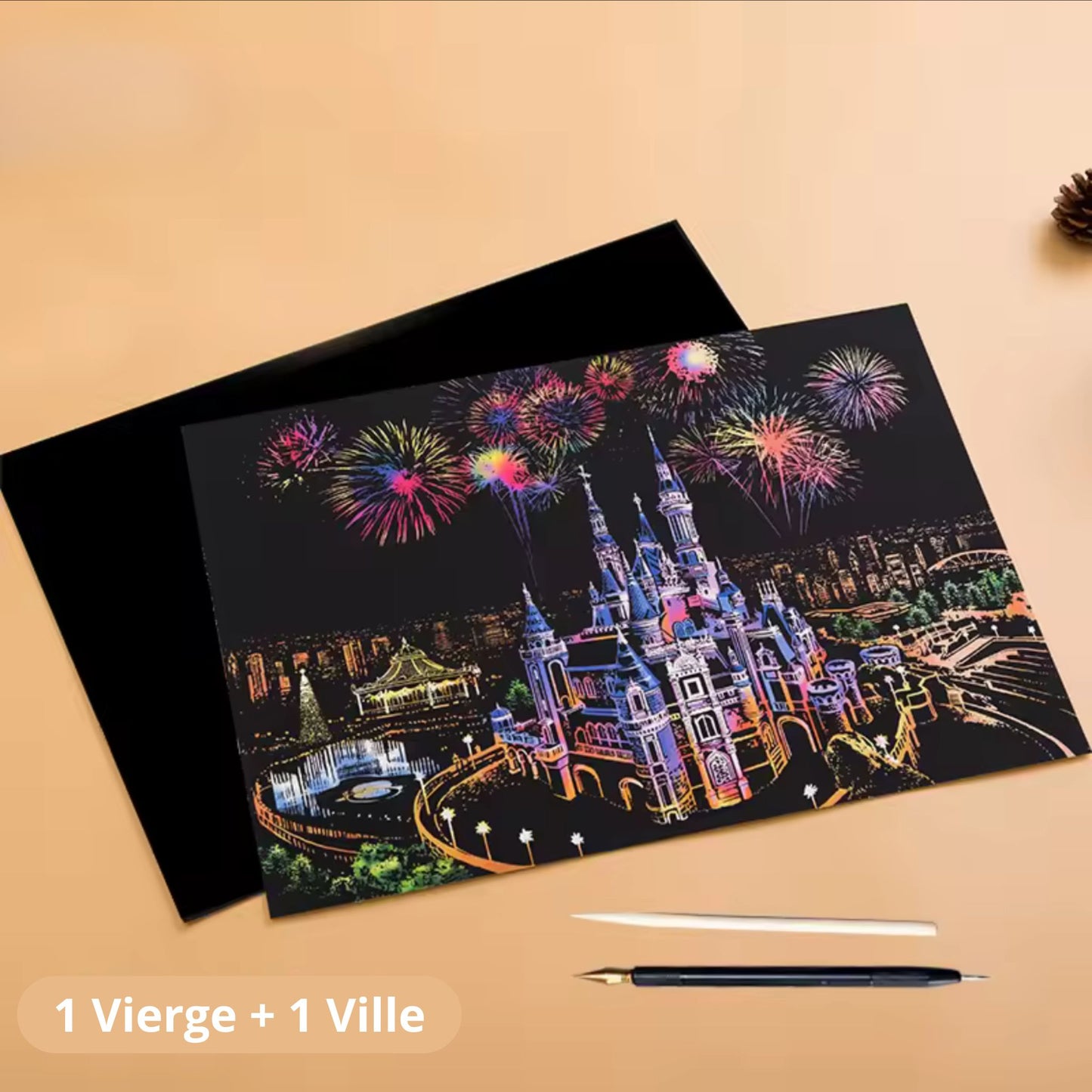 Kit Tableau à Gratter Mystiku