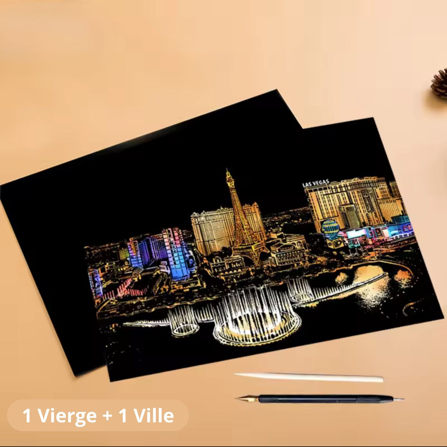 Kit Tableau à Gratter Mystiku