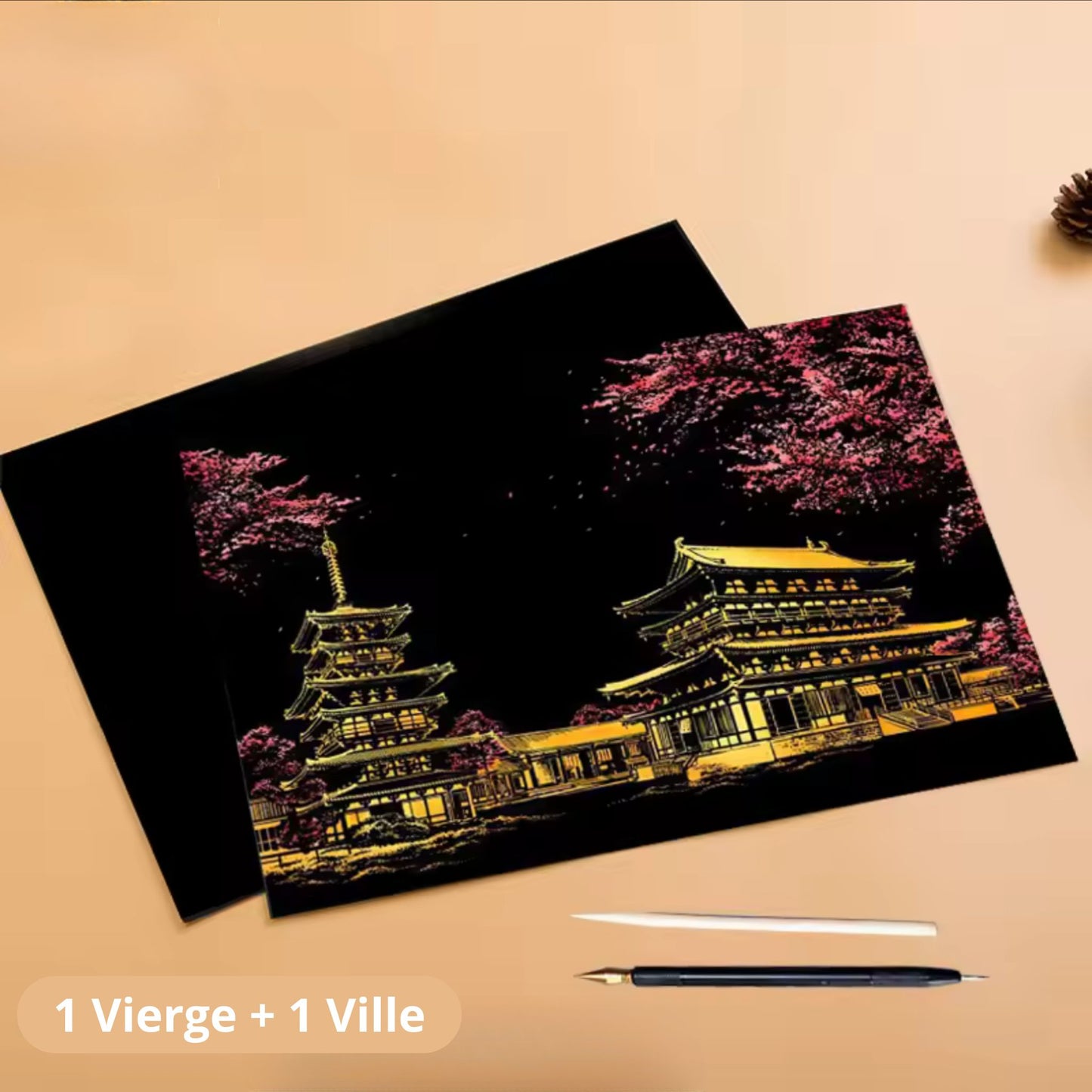 Kit Tableau à Gratter Mystiku