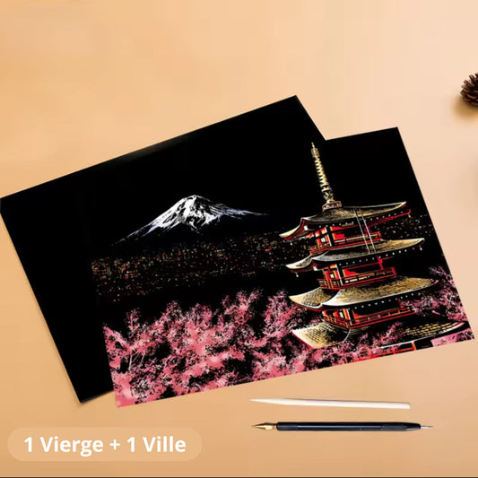 Kit Tableau à Gratter Mystiku