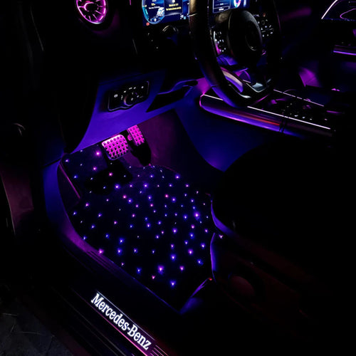 Lot de 4 Tapis Voiture Étoilé