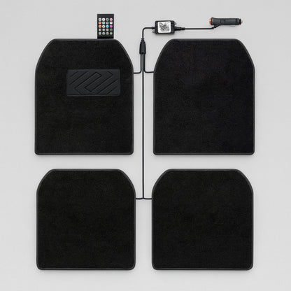 Lot de 4 Tapis Voiture Étoilé